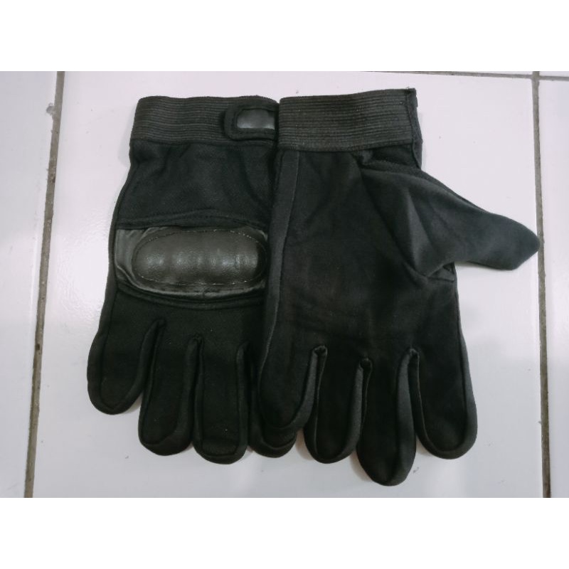 Sarung tangan motor biasa dan batok/setengah jari dan full jari