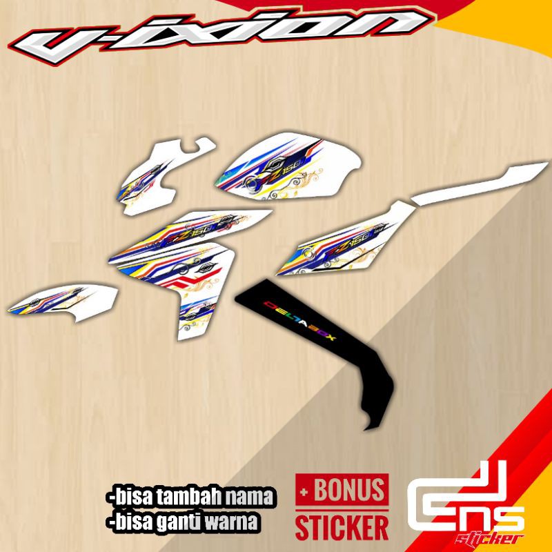 striping vixion NVL old deltabox transparan