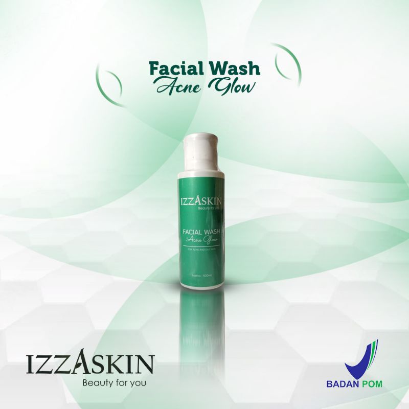 Facial wash acne glow izzaskin