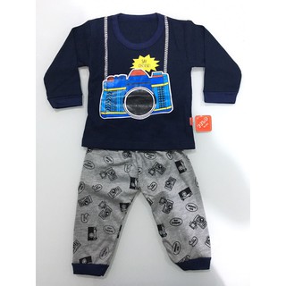 Setelan Baju Celana  Anak Bayi  Laki laki Cowok Usia  3 Bulan  