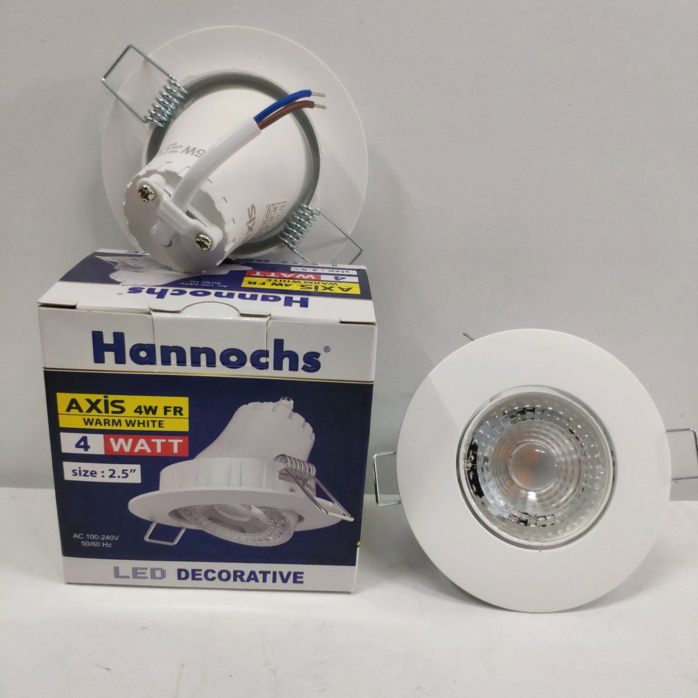 Downlight LED Spot Light Hannochs Axis FR 4W / Lampu Sorot Bulat