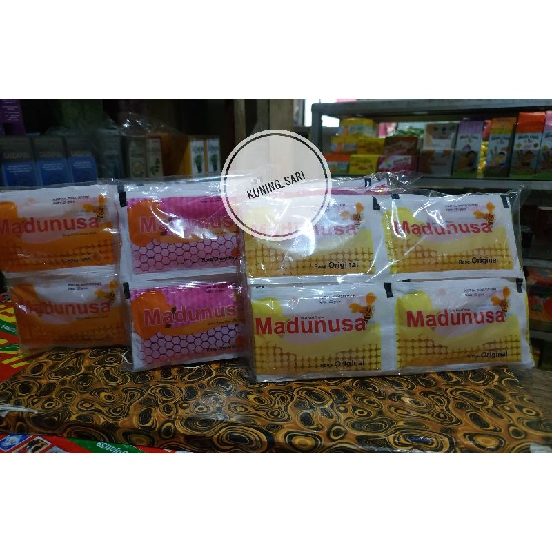 

MADUNUSA 20 SACHET / ORIGINAL / STARWBERRY / JERUK
