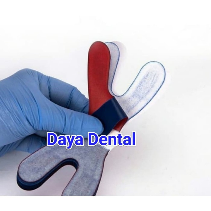 Jual Dental Articulating paper full denture mouth U shape hydropilic