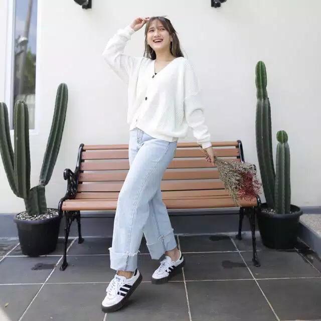 ELLENA BASIC OUTWEAR (7 GET) / MIDI KARDIGAN /RAJUT PREMIUM / BASIC outer