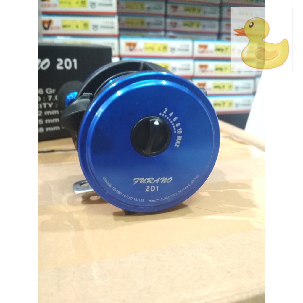[Promo] Reel OH Over Head Utecate Furano 101 dan 201 15 BB Biru