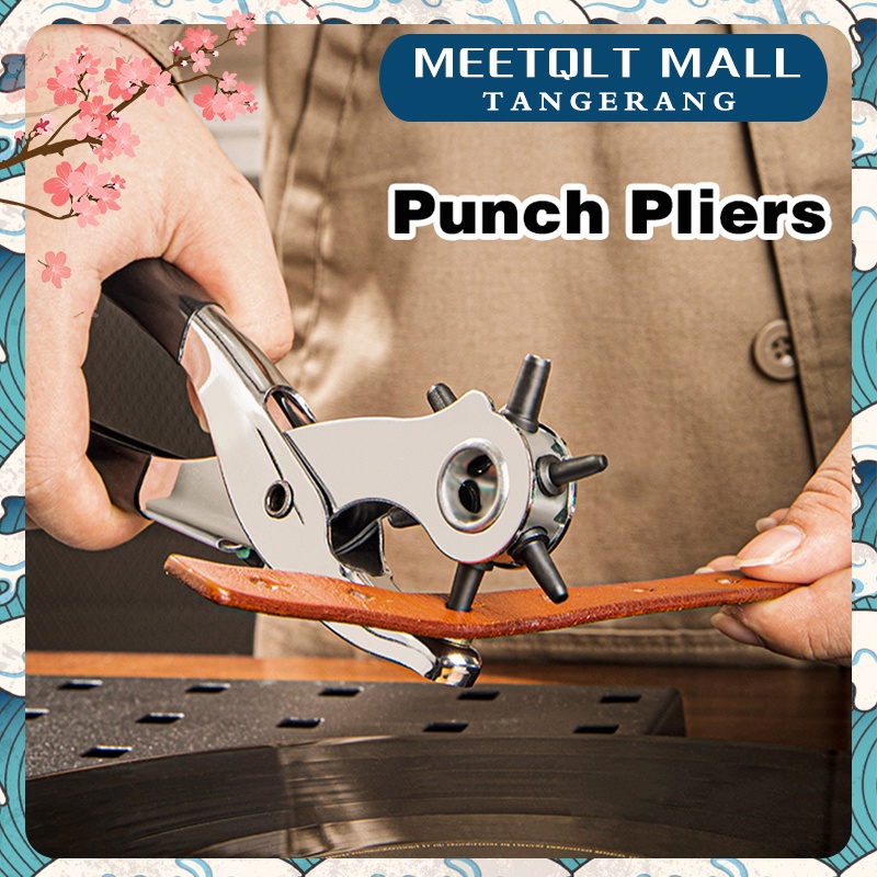 Pembolong Ikat Pinggang Hole Puncher Alat Tang Pelubang Ikat pinggang Gesper Kulit