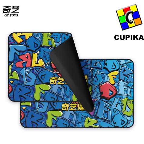 Rubik Mat Lucu Qiyi Qy Yj Moyu Besar Mouse Pad TRIBAL Colorfull cube