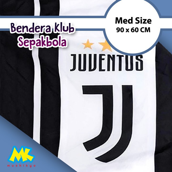 Bendera Klub Sepak Bola Juventus