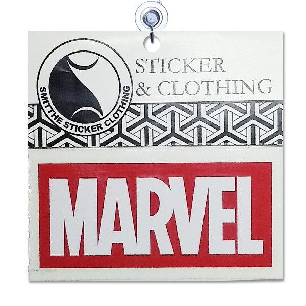 Stiker Marvel Logo Cutting Sticker 2W untuk aksesoris Motor Mobil