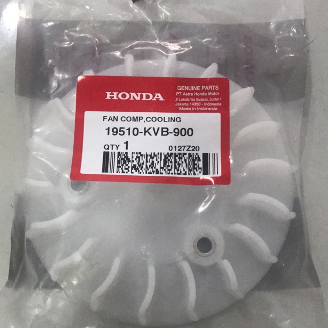 KIPAS MAGNIT RADIATOR VARIO 110 CBS TECHNO ORI AHM 19510-KVB-900