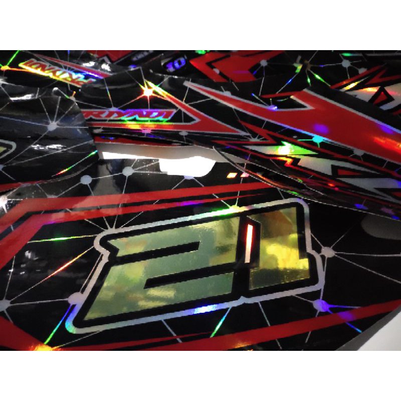 

Decal Maxdecal Pelangi Laminasi 3M