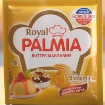 Palmia  Royal Butter Margarin 200 Gram Saset Mentega Butter