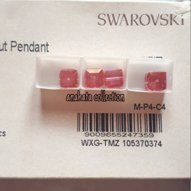 swarovski kubus 8mm swa ori austria swarovski kotak
