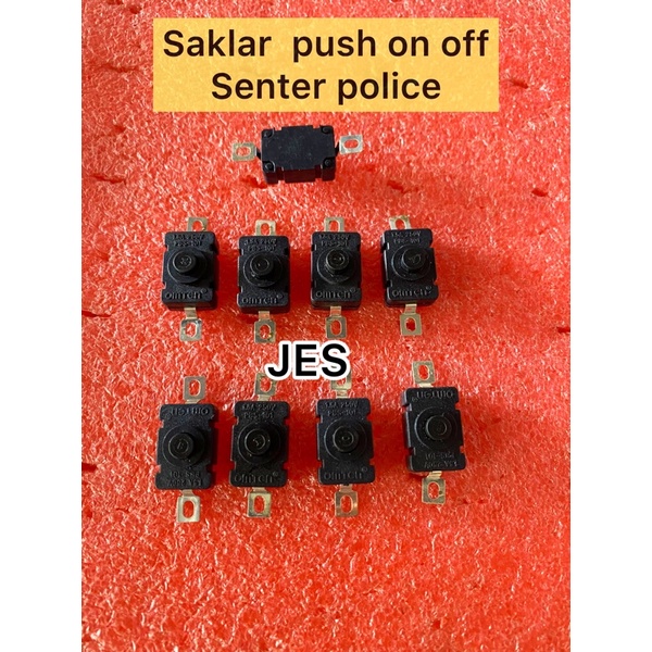 Saklar Push On Off Senter Police