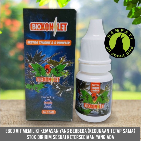 Bio Konslet Ebod Jaya Vitamin Burung Meningkatkan Kegacoran