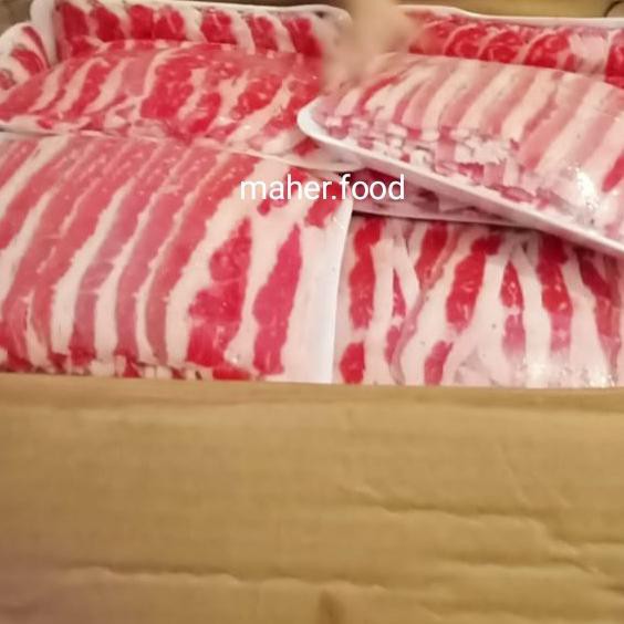 

Beef Slice Shortplate 1Kg/Beef Slice Yoshinoya/Beef Slice Impor Aus Cutdifastore