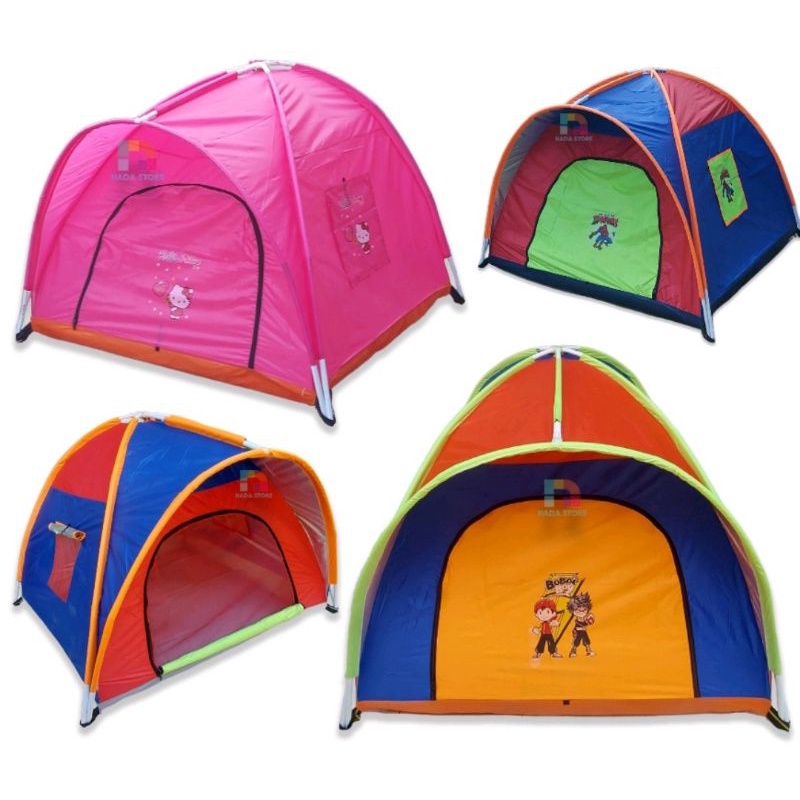 mainan tenda anak  karakter ukuran 1meter Tenda Mainan Anak murah tenda mainan anak LAKI-LAKI peremp