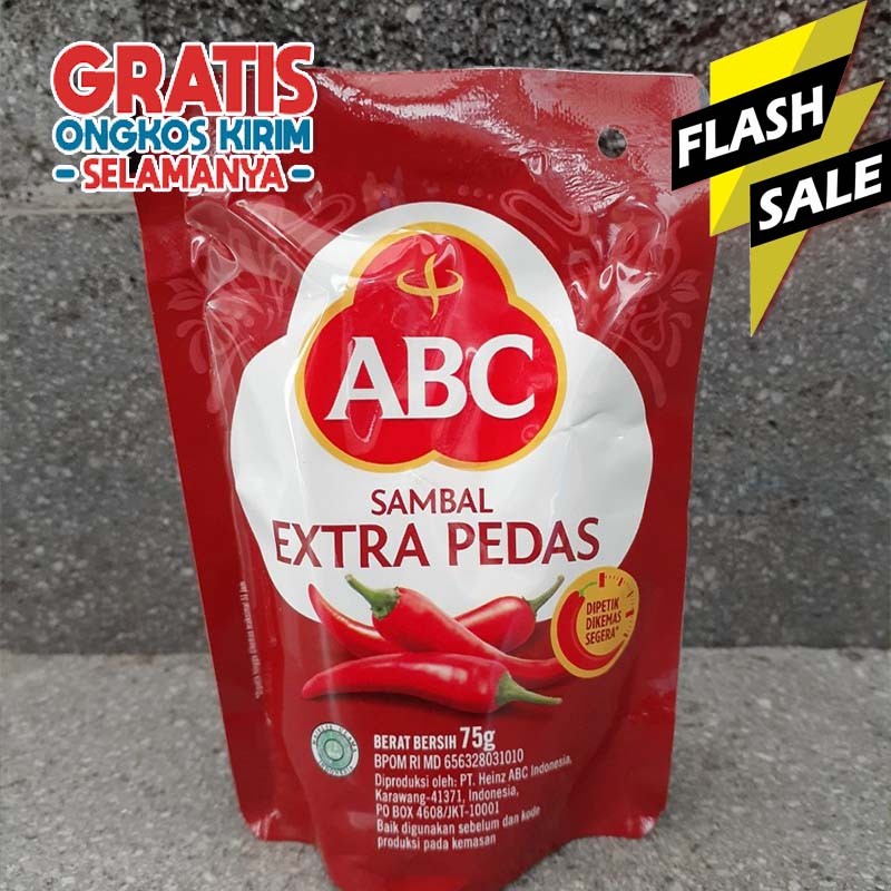 

ABC Sambal Extra Pedas 75 gr sambel original