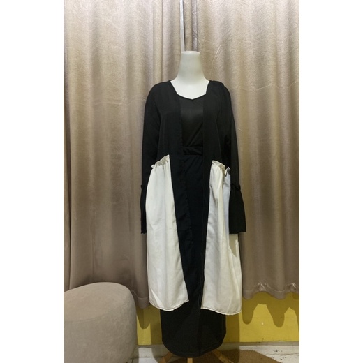 Jual one set bw (outer+rok) | Shopee Indonesia
