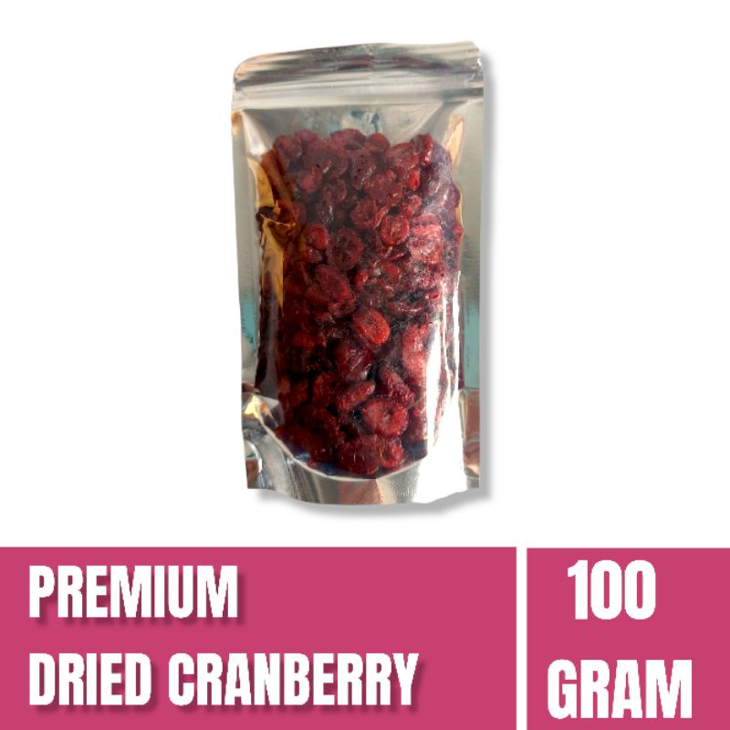 

DRIED CRANBERRY 100GR / CRANBERRIES KERING KRANBERI BALIKPAPAN