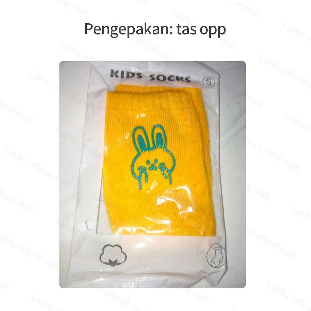 Lakhu kaos kaki pelindung lutut bayi anak merangkak anti slip/knee pad anak/kneepad bayi