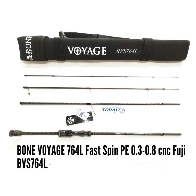 travel rod spining Bone voyage 764L pe0.3-0.8