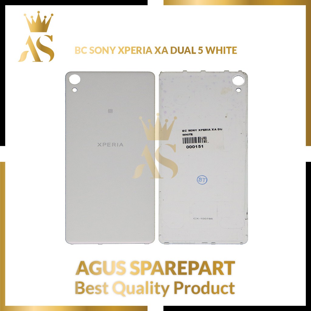 BACKDOOR / BACKCOVER  SONY XPERIA XA DUAL 5 WHITE  / TUTUP BELAKANG