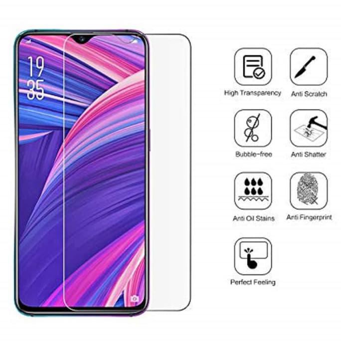 Kualitas Terbaik Tempered Glass OPPO A5S 2019 Screen Guard Antigores kaca bening PROMO | CUCI GUDANG