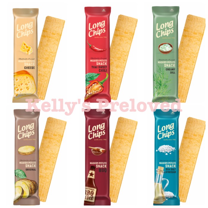 

TERLARIS LONG CHIPS MASHED POTATO SNACK 75 gr - CHEESE