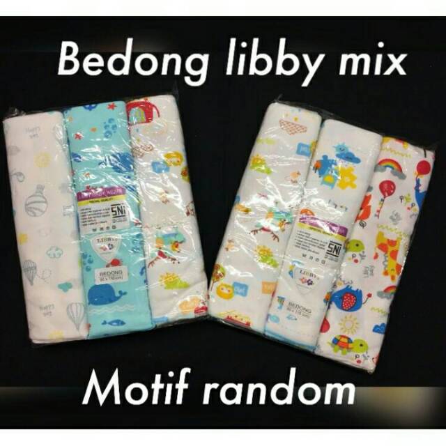 Kain bedong bayi libby