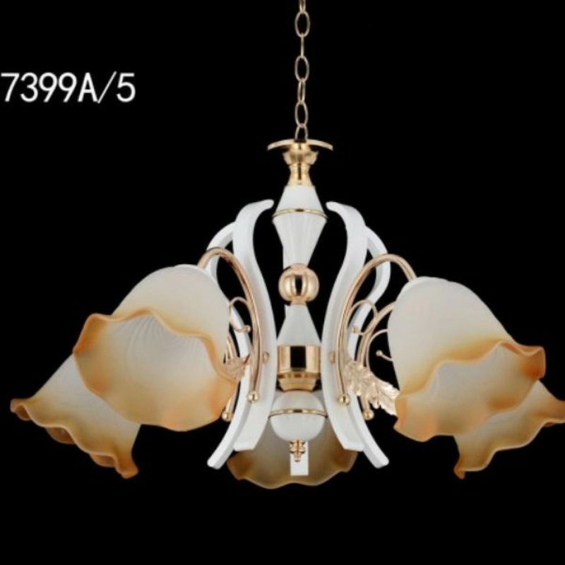 lampu gantung / lampu gantung hias / lampu hias gantung / lampu hias 5 lampu / lampu hias 5 cabang