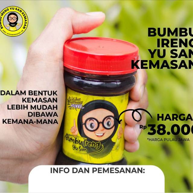 

Bumbu Ireng Yu San Varian Original