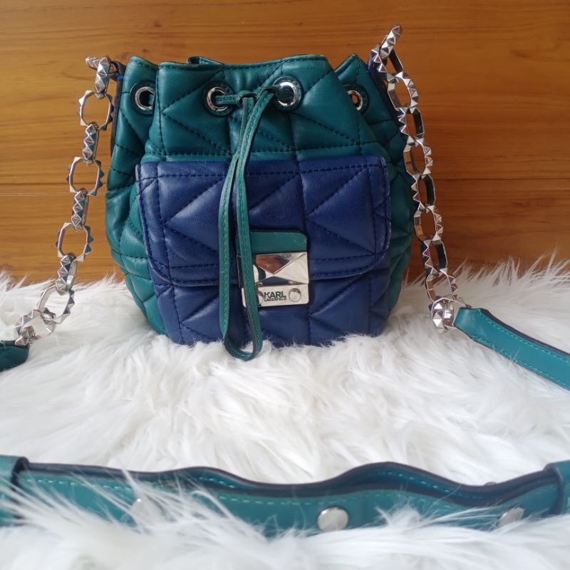 karl lagerfeld preloved ll karl preloved ll karl bucket ll tas preloved