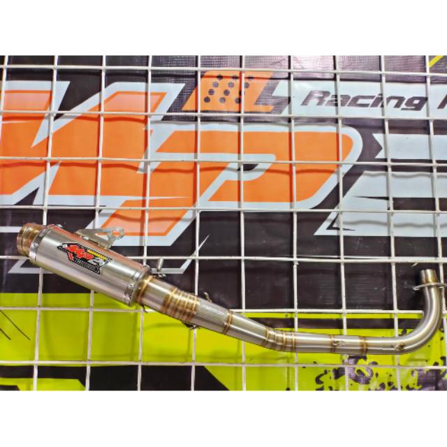 Knalpot sleep engine bebek 200 cc mp2muffler