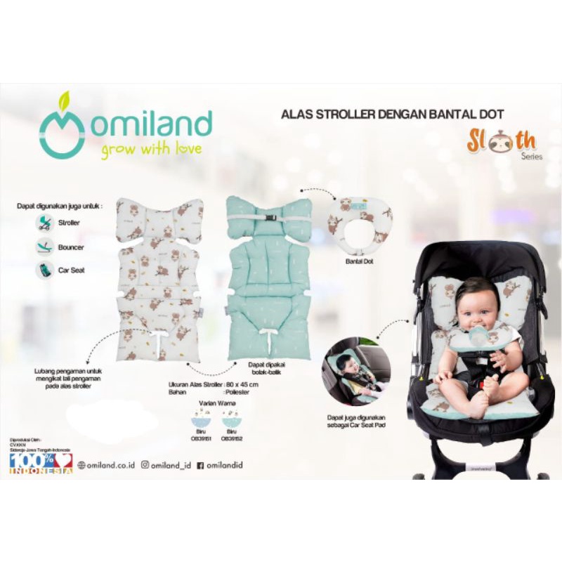 Alas Stroller Omiland Sloth Series