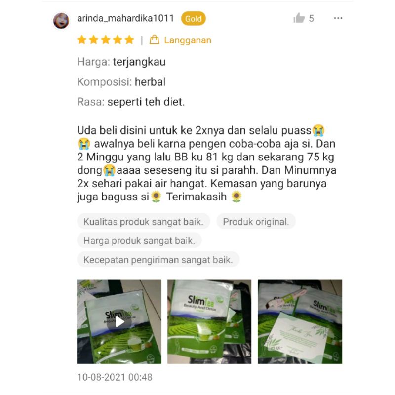 TEH DIET PELANGSING DETOX PENURUN BERAT BADAN HERBAL ALAMI/ TEH OBAT DAUN JATI CHINA PERUT BUNCIT O2