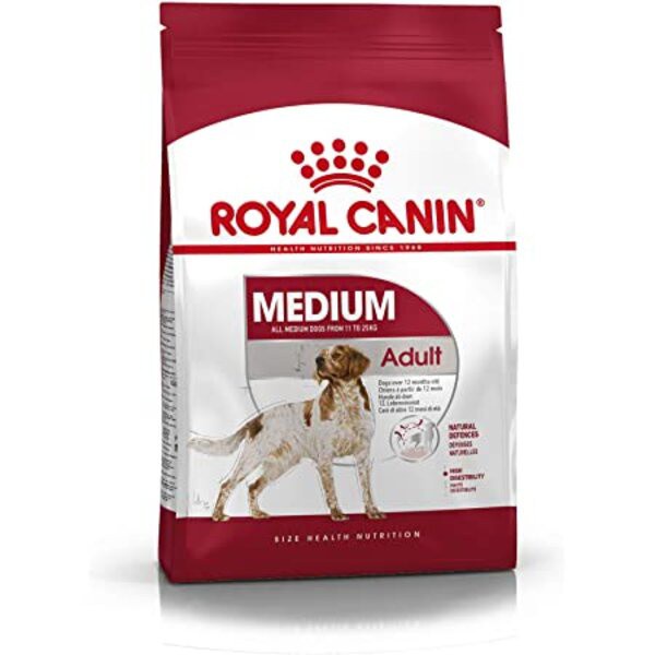 Royal Canin Medium Adult 4kg 4 kg Premium Dry Dog Food Makanan Anjing