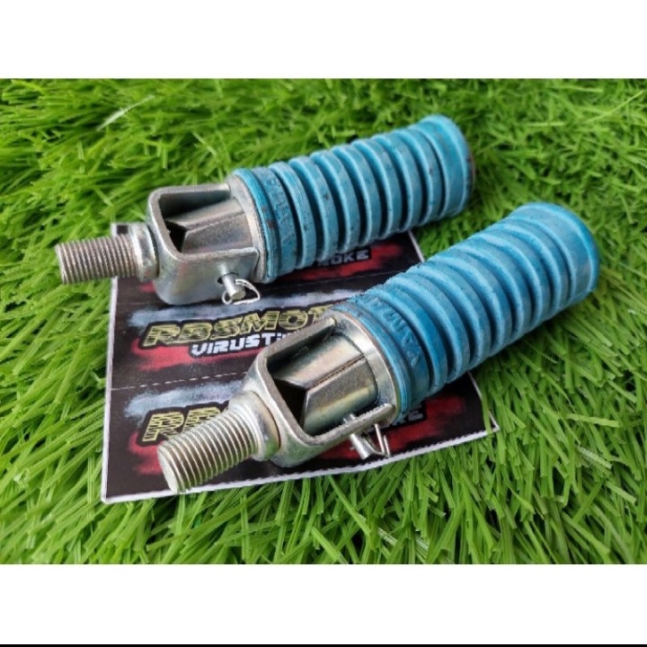 KARET STEP YAMAHA V75 / V80 KARET STEP BELAKANG WARNA BIRU