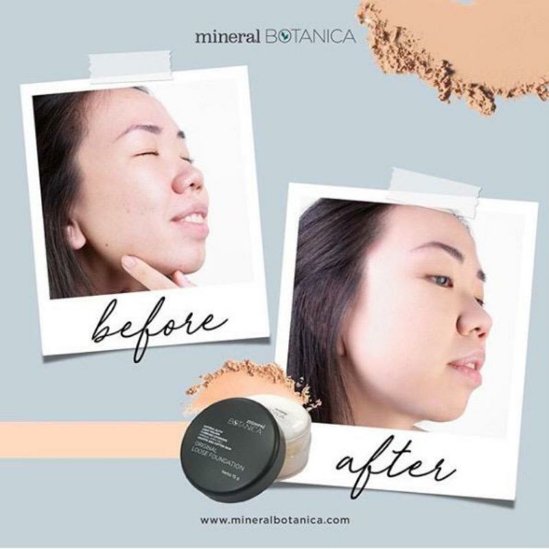 Mineral Botanica Powder Loose Foundation 15 gr ~ Original 100%