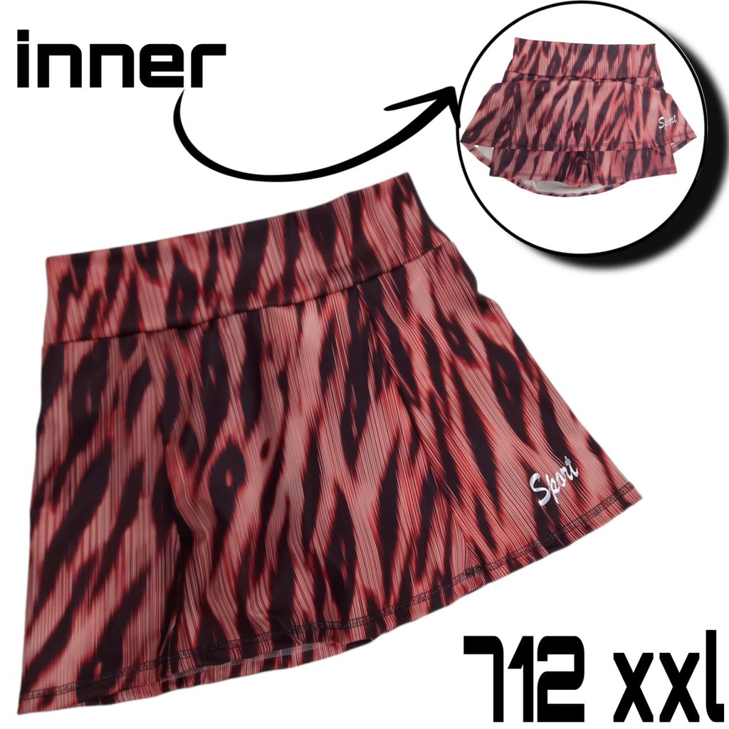 SPORT MINI SKIRT JUMBO/ROK SENAM JUMBO WANITA/ROK OLAHRAGA PENDEK JUMBO WANITA/ROK ZUMBA/ROK YOGA WANITA-RJ02