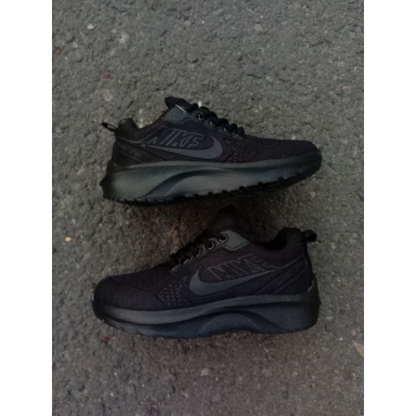 SEPATU ANAK FUUL BLACK SEPATU SEKOLAH SD 1.2.3.4.5.6 TERLARIS