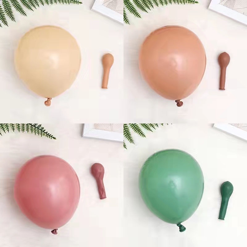 BALON LATEX WARNA RETRO100 VINTAGE 5 INCH (1 PACK = 200 PCS) TEBAL BALON PESTA ULANG TAHUN