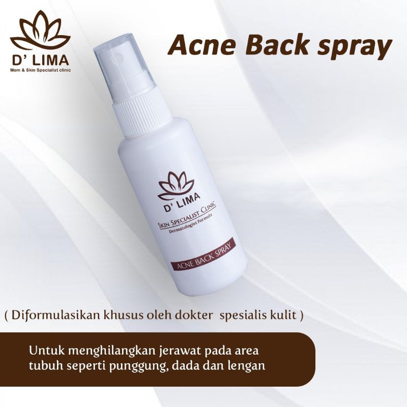 Acne Back Spray Dlima