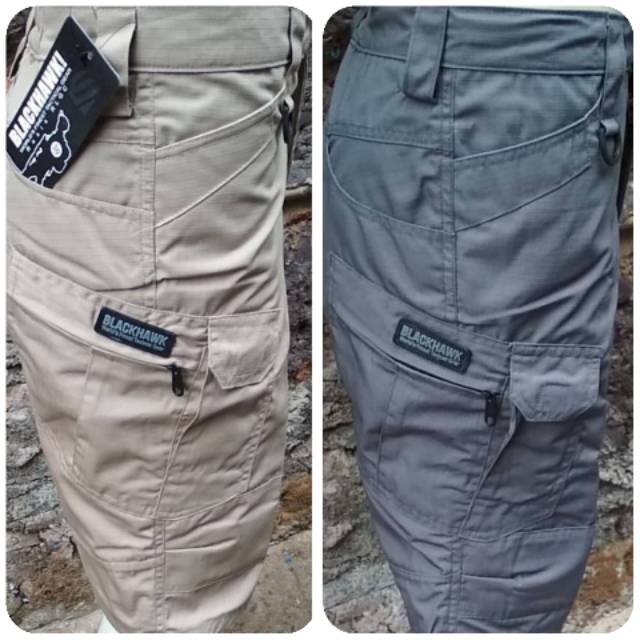  Celana  Cargo  Pendek  Pria Blackhawk  Premium Tactical TR 