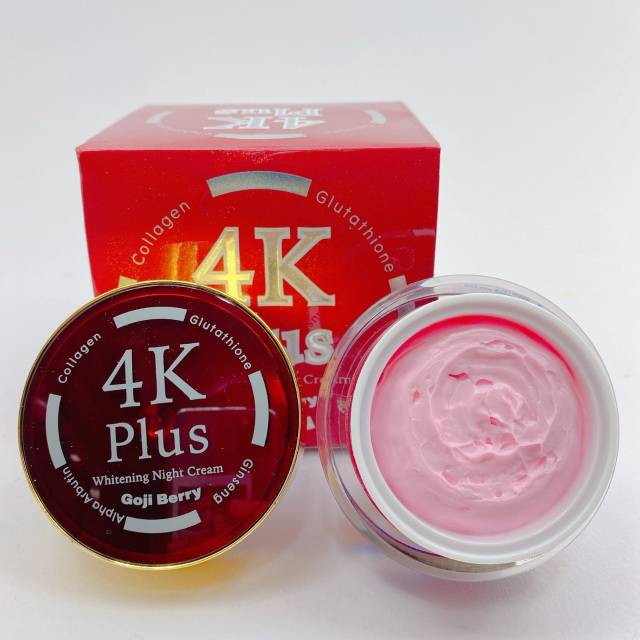Cream 4K plus whitening Acne Thailand Original 100%