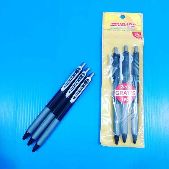 

Jual BOLPEN R9 BLACK STANDARD 2 FREE 1 - 2pcs GRATIS 1pc perkakas Limited