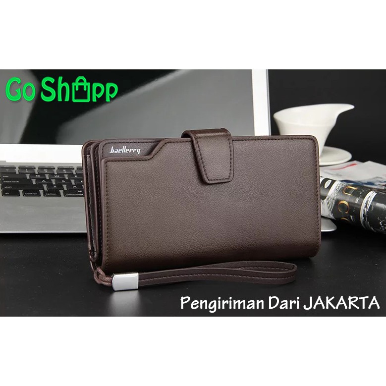 Dompet Baellerry Original Import Premium - Dompet Unisex Baellerry Import 22 Slot Kartu [DP03]