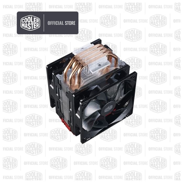 CPU Air Cooler Hyper 212 LED Turbo Red Top Cover [RR-212TR-16PR-R1]