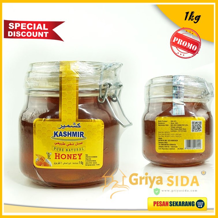 Madu Kashmir 1kg madu murni natural honey kashmir Original Honey Kashmir