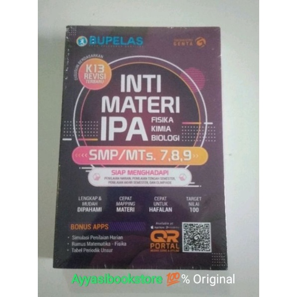 Jual BUKU PELAJARAN SMP INTI MATERI IPA ILMU PENGETAHUAN ALAM SMP KELAS ...